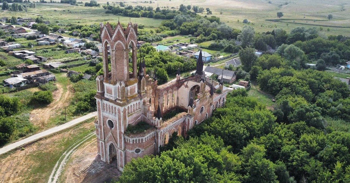 Каменка Саратовская область Красноармейский район кирха