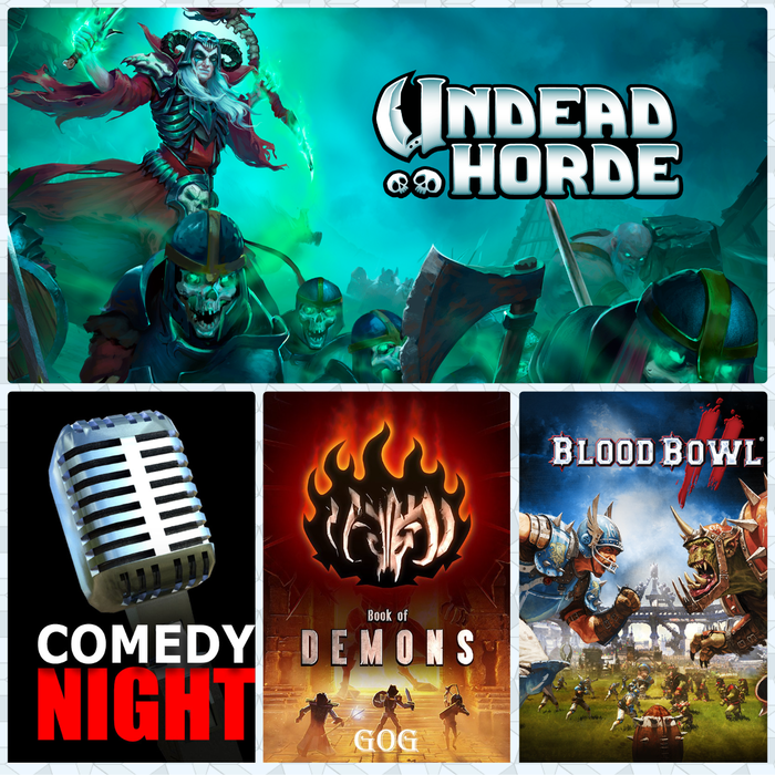 Comedy Night,Book of Demons,Undead Horde Blood Bowl 2