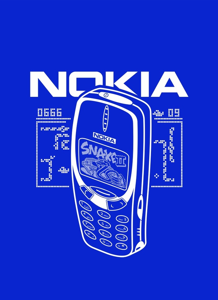 3310 Snake  Nokia, Nokia 3310,  , Corel Draw, ,   , 