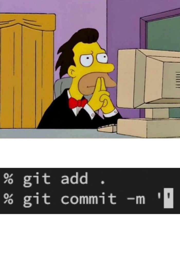 Git commit -m &quot;update&quot;