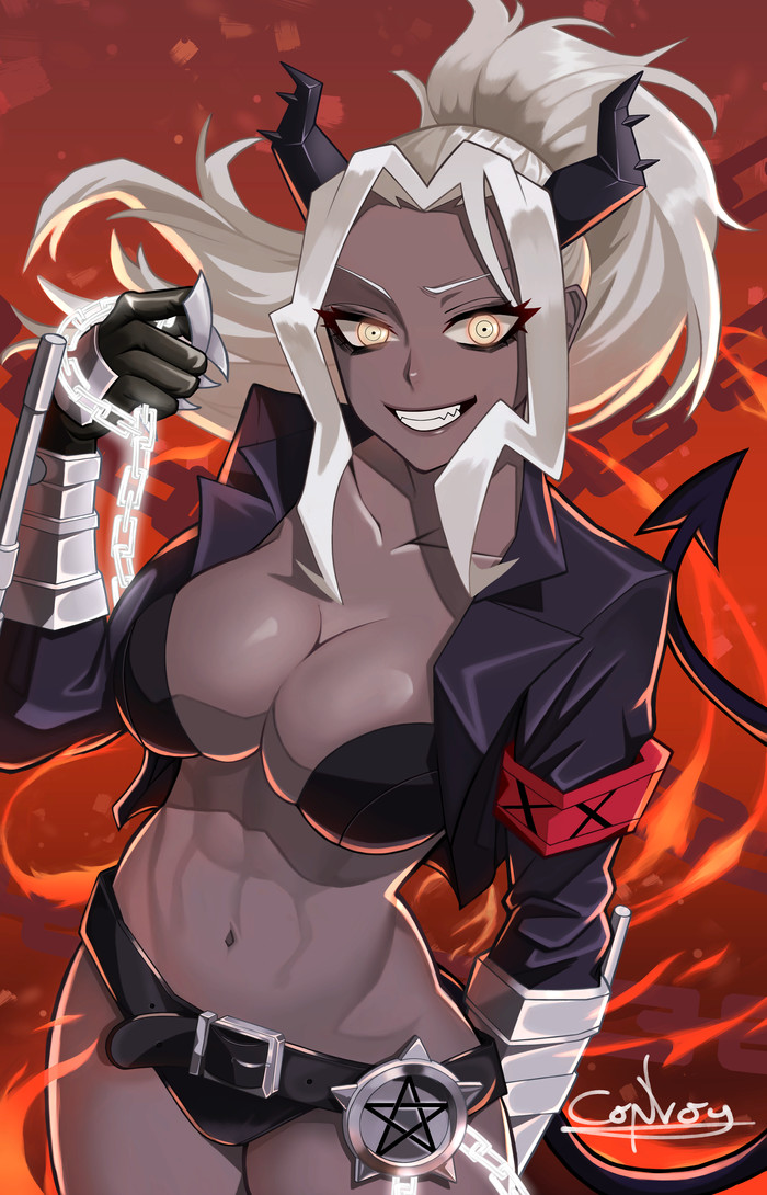 Judgment Helltaker, Judgment, Anime Art, 