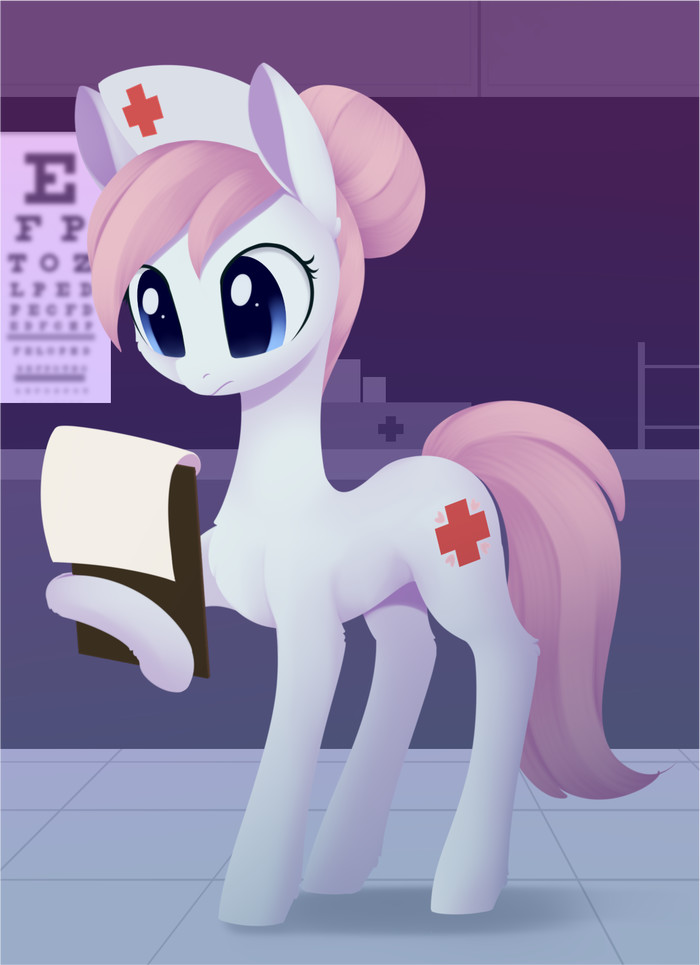  My Little Pony, Ponyart, Nurse Redheart, Dusthiel