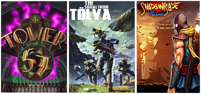 Розыгрыш Shadow Blade: Reload, The Signal From Tolva и Tower 57