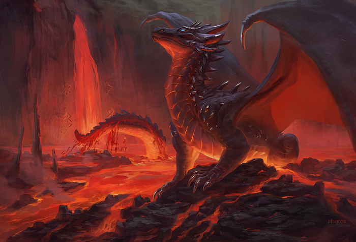 molten steel dragon