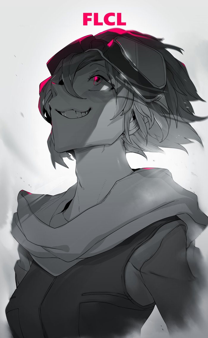   Niwarhythm, Flcl, Anime Art, 