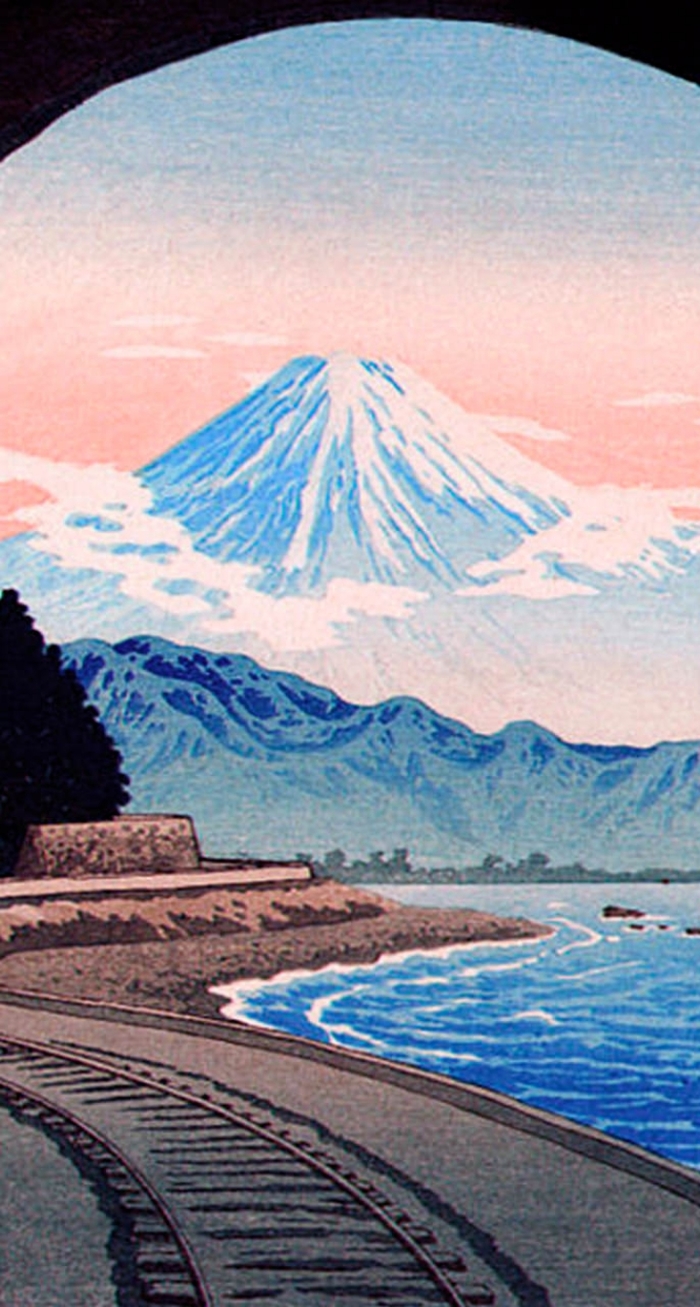 Шотей Такахаши ,,Тоннель через перевал Сатта"