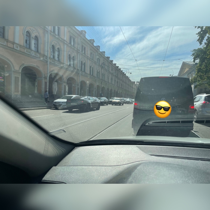Культурная парковка в Питере | Пикабу