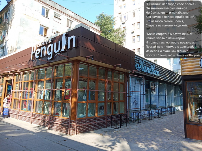 Пингвин зверь упрямый