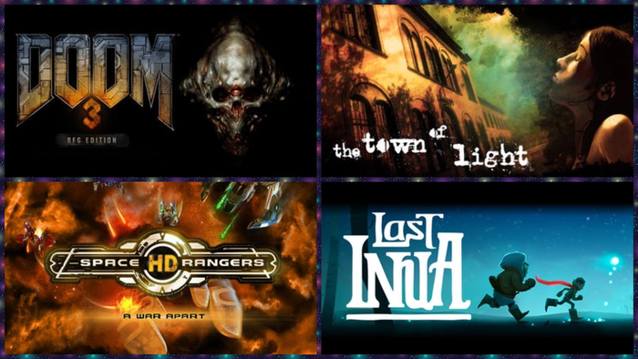 Розыгрыш Doom 3 - BFG Edition,The Town of Light,Space Rangers HD: A War Apart,Last Inua