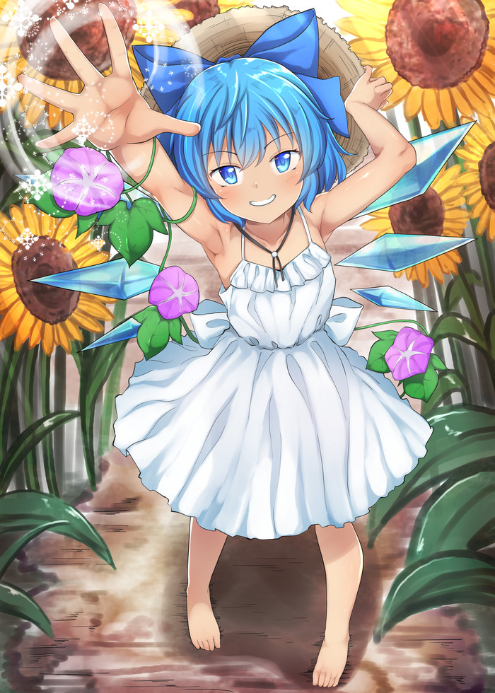 Cirno Touhou, Cirno, Anime Art, , Yossy1130