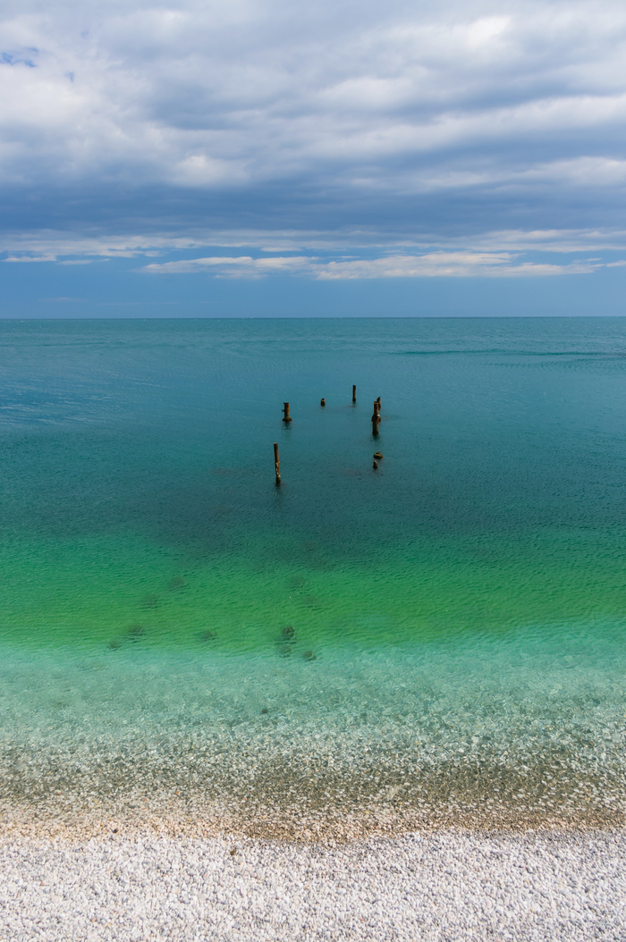 Майское море в Симеизе Крым, Симеиз, Море, Весна, Фотография, Путешествия, Цвет, Побережье, Спокойствие, Длиннопост