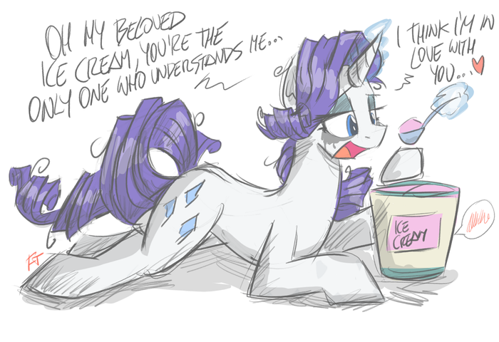    -     My Little Pony, Ponyart, Rarity, Flutterthrash