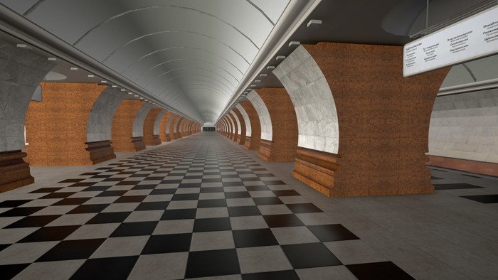 Московское метро в игре Metro Simulator 2019 Метро, Metro, Поезд, Железная дорога, Симулятор, Москва, Длиннопост