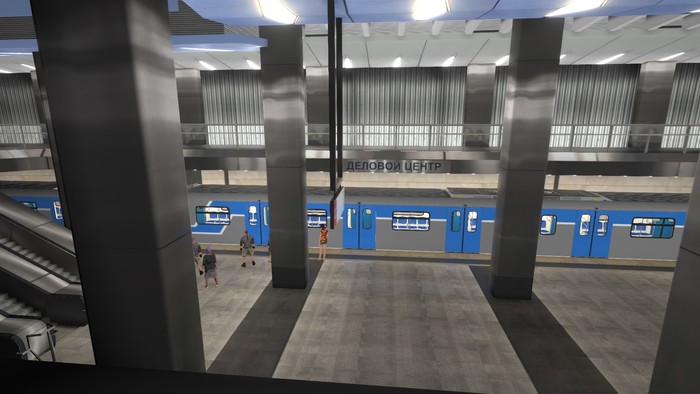 Московское метро в игре Metro Simulator 2019 Метро, Metro, Поезд, Железная дорога, Симулятор, Москва, Длиннопост