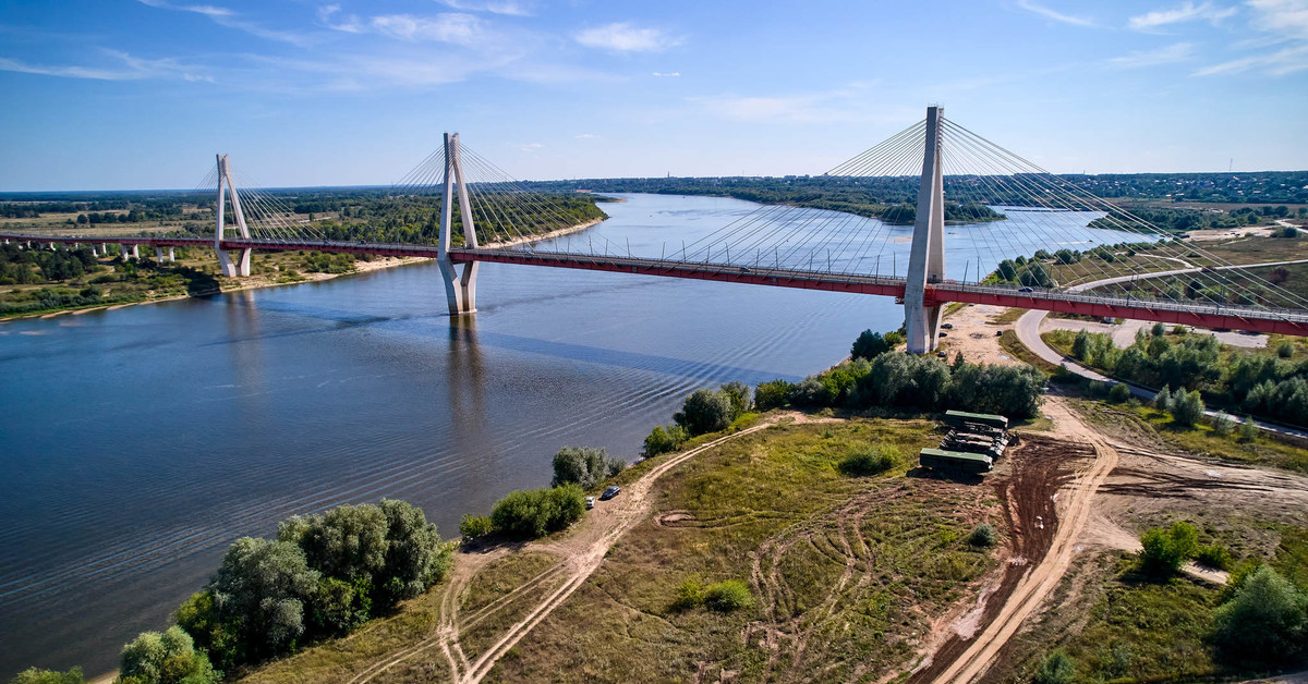 Через ока. Муромский вантовый мост. Вантовый мост Муром. Муром мост через оку. Муромский вантовый мост через оку.