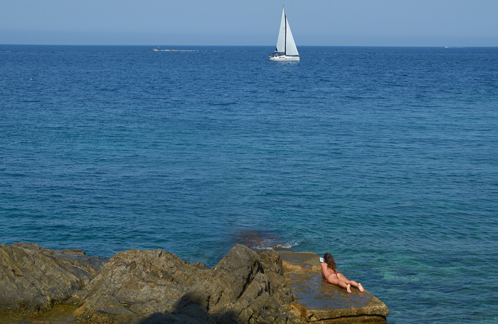 Пляж Коллиур ( Plage de Collioure). Немного фото на Nikon D7000+Tamron 17-50 f/2.8 Фотография, Nikon, Nikon d7000, Tamron, Море, Пляж, Франция, Длиннопост
