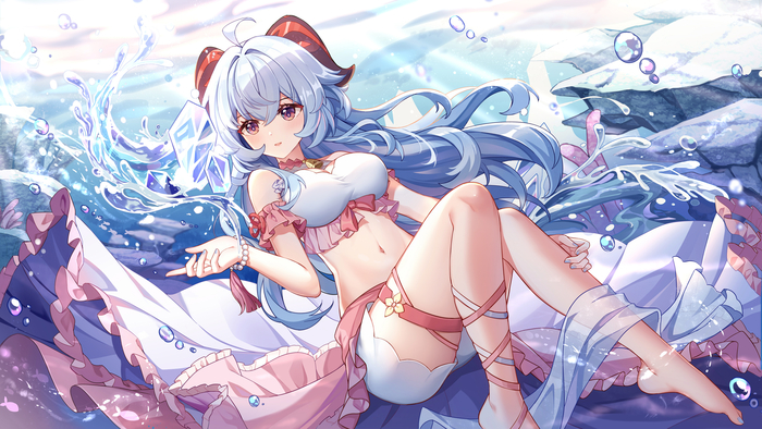 Ganyu Genshin Impact, , Anime Art, Ganyu (Genshin Impact)