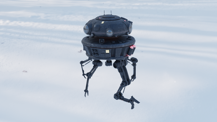 Arakyd Viper Probe Droid Blender, Substance painter, , Star Wars, 3D, 