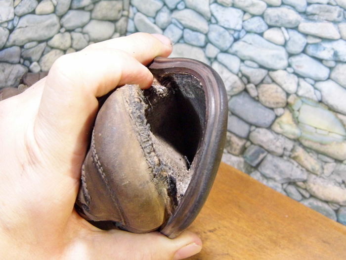 Лёгкая замена подошвы на летних | Пикабу