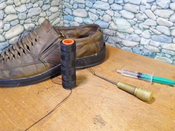 Лёгкая замена подошвы на летних | Пикабу