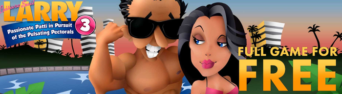 Leisure Suit Larry 3 - Passionate Patti in Pursuit of the Pulsating Pectorals -   indiegala , ,  Steam, Indiegala, Leisure Suit Larry