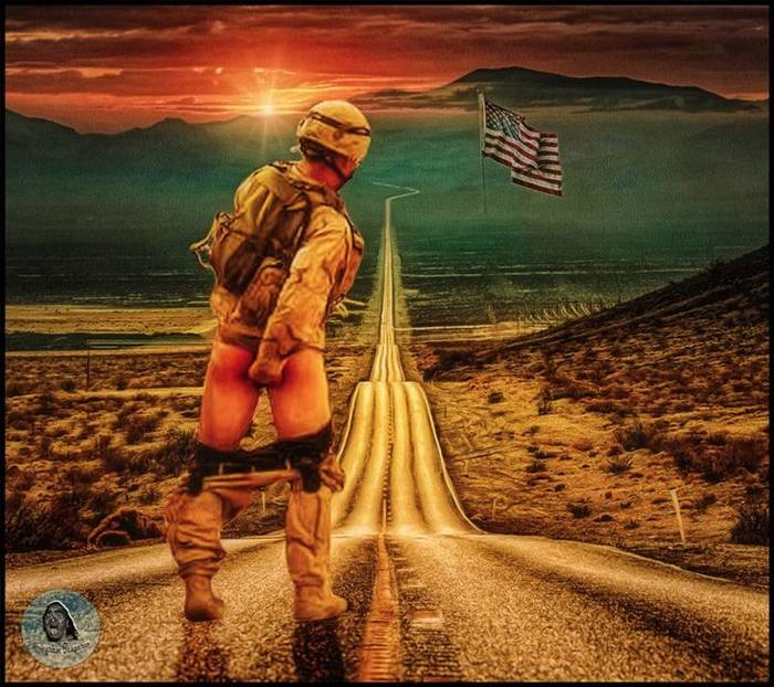 Холст, масло. Дорога домой