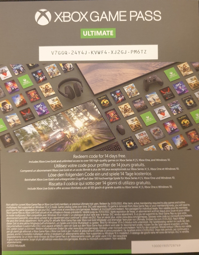 XBOX GAME PASS ULTIMATE []  , , 