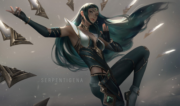  , League of Legends, Irelia, , , Serpentigena, 