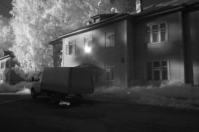 Безвременье - 3 (городское) Инфракрасная съемка, Архангельск, Фотография, Город, Длиннопост