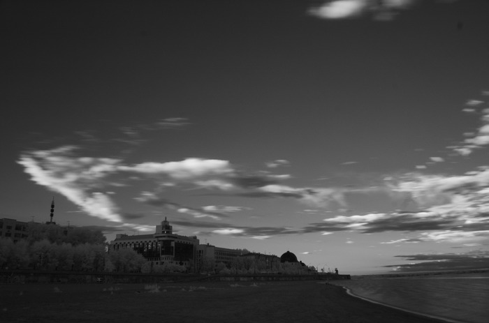 Безвременье - 3 (городское) Инфракрасная съемка, Архангельск, Фотография, Город, Длиннопост