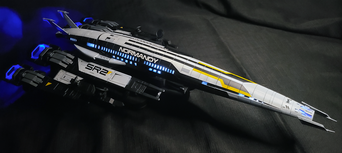 3-D  Mass Effect, Normandy, , 3D 