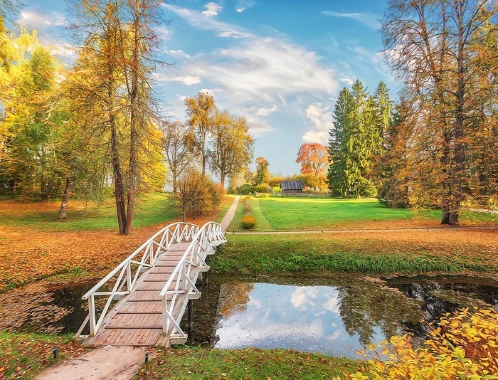 Осень в Михайловском, Псковская область