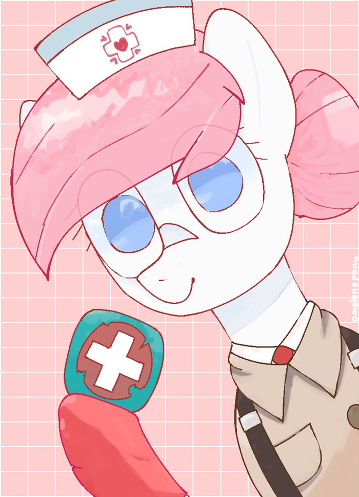 ? My Little Pony, Nurse Redheart, MLP Crossover, Team Fortress 2