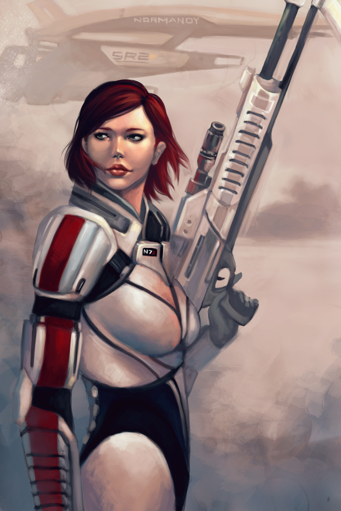 ME2: Commander Mass Effect, , 