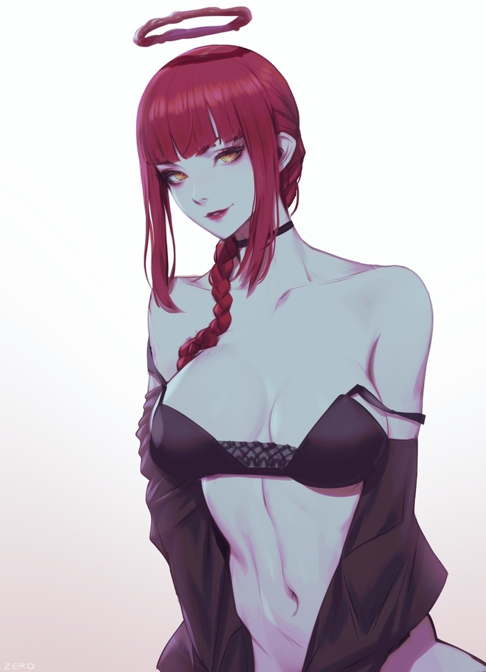  , , , Makima, Chainsaw Man, , , Zeronis, Anime Art, 