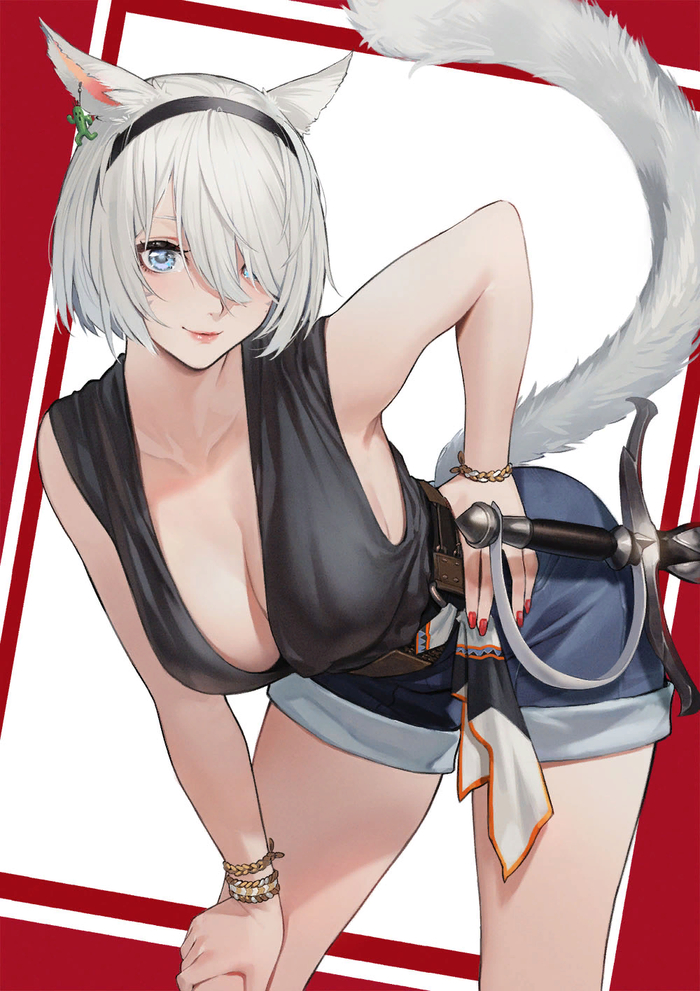 Miqo'te Final Fantasy, Final Fantasy XIV, Miqote, Animal Ears, , Anime Art