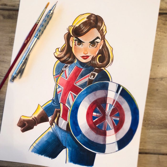 Captain Carter by Chrissie Zullo