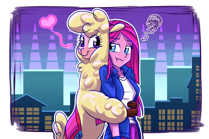   My Little Pony, Equestria Girls, Thems Fightin Herds, Paprika Paca (TFH), Pinkie Pie, Redahfuhrerking