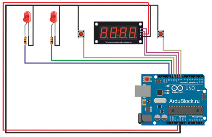 Проект на Arduino - 052 - Таимер для фотосъёмки, салюта, засветки