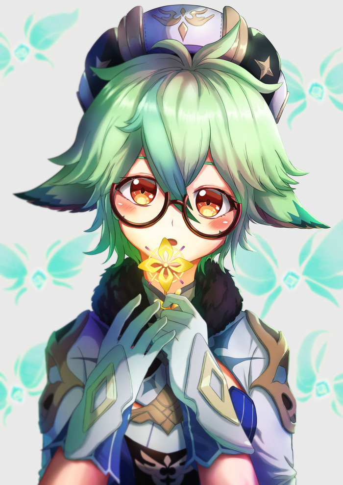 Anime Art , Anime Art, Genshin Impact, Sucrose, 