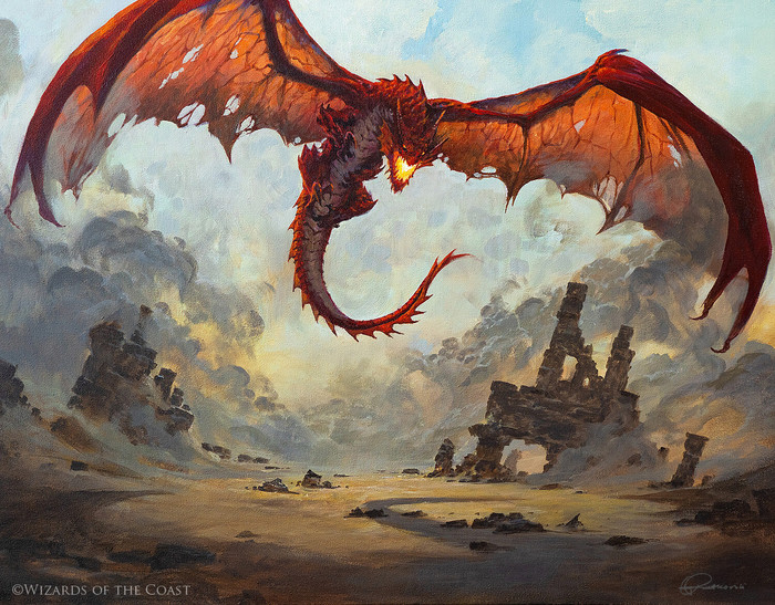 Chaos Dragon byGreg Rutkowski 88grzes, , , Magic: The Gathering, 
