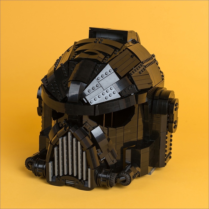 Механикус нашли замену керамитовым плитам LEGO, Warhammer 40k, Moc, Самоделки, Шлем, Космодесант, Длиннопост