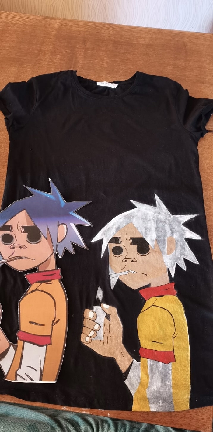    Gorillaz, Handpainted,   , , 