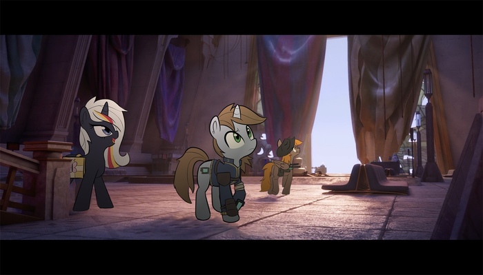   ... My Little Pony, Fallout: Equestria, Littlepip, Calamity, Velvet Remedy