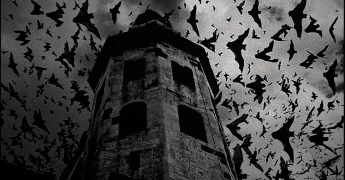Картина "Грачи прилетели", хоррор версия | Пикабу