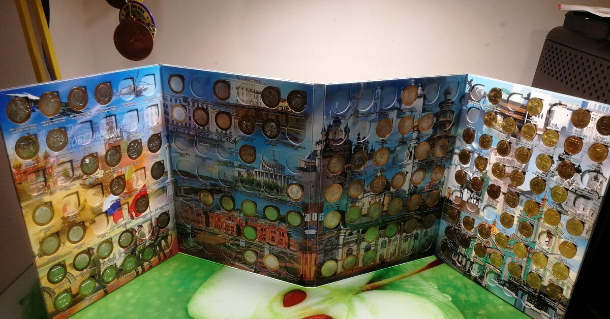 Коллекция юбилейных 10 рублевых монет | Пикабу