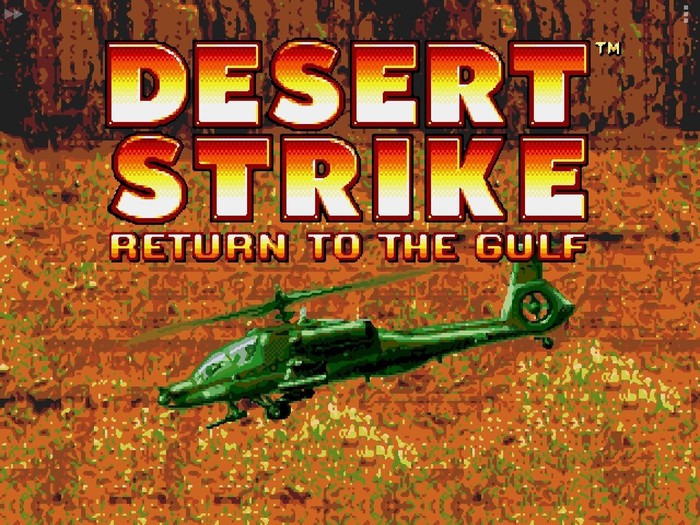 Desert Strike Desert Strike, Sega, -, , , , Sega Mega Drive