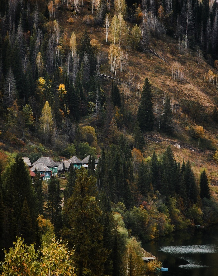 На берегу Осень, Природа, Природа России, Пейзаж, Южный Урал, Фотография