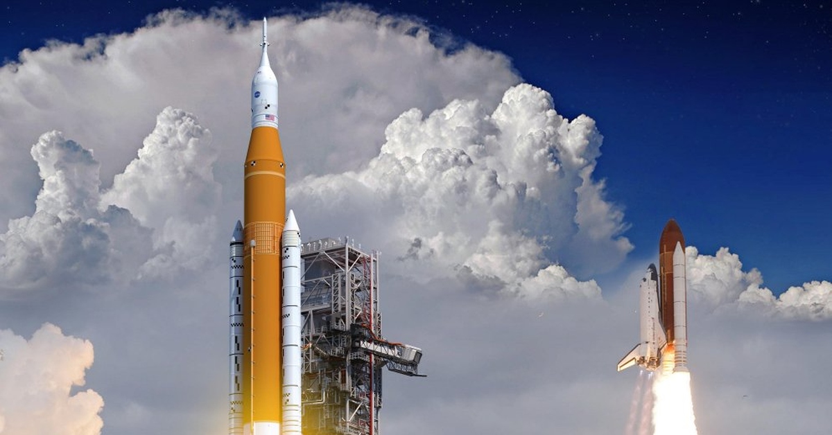 Ракетно космическая техника. Сверхтяжелая ракета SLS. SLS Orion Rocket. Space Launch System (SLS). Space Launch System ракета.