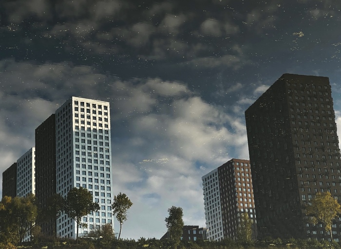 Отражение в воде | Пикабу